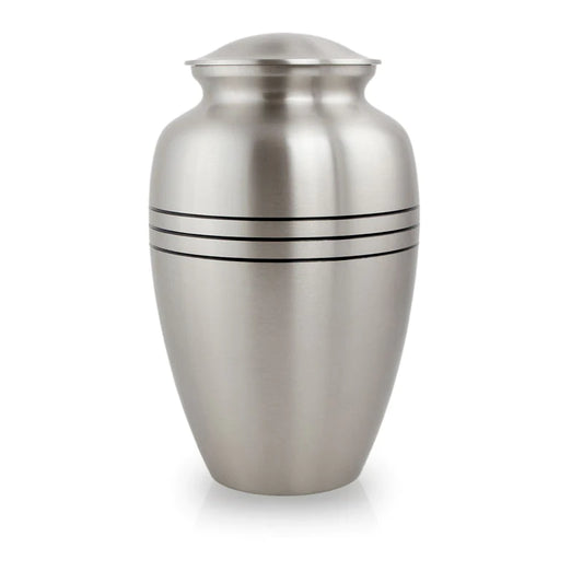 Classic Pewter Urn-Large