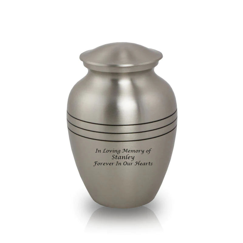 Classic Pewter Urn-Small