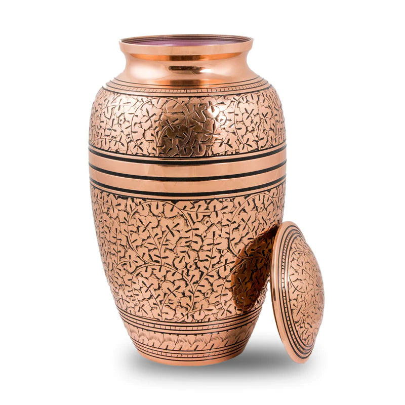 Copper Oak Urn-Large