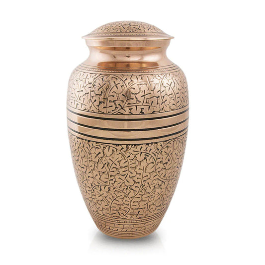 Copper Oak Urn-Large