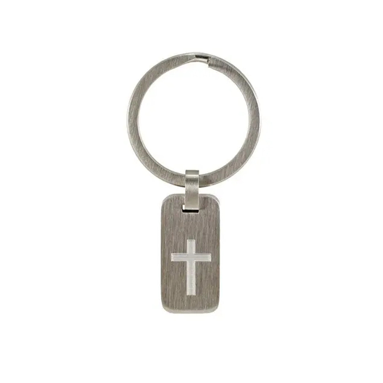 Cross Stainless Steel Key Chain