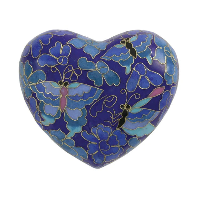 Etienne Butterfly Heart Urn