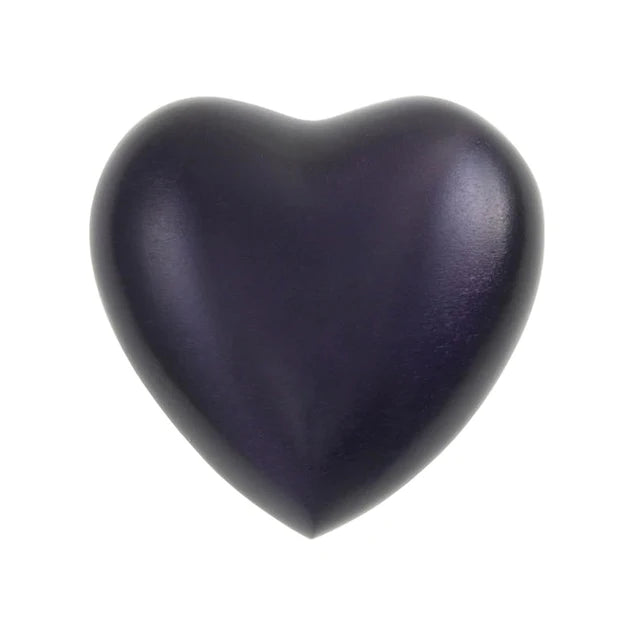 Purple Monterey Heart Urn