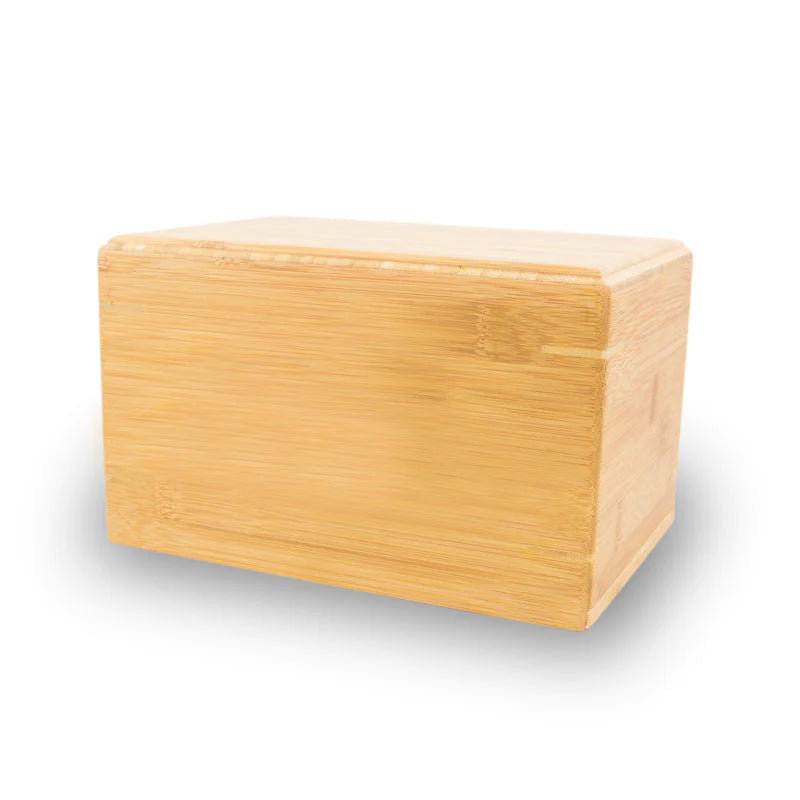 Bamboo Urn Box