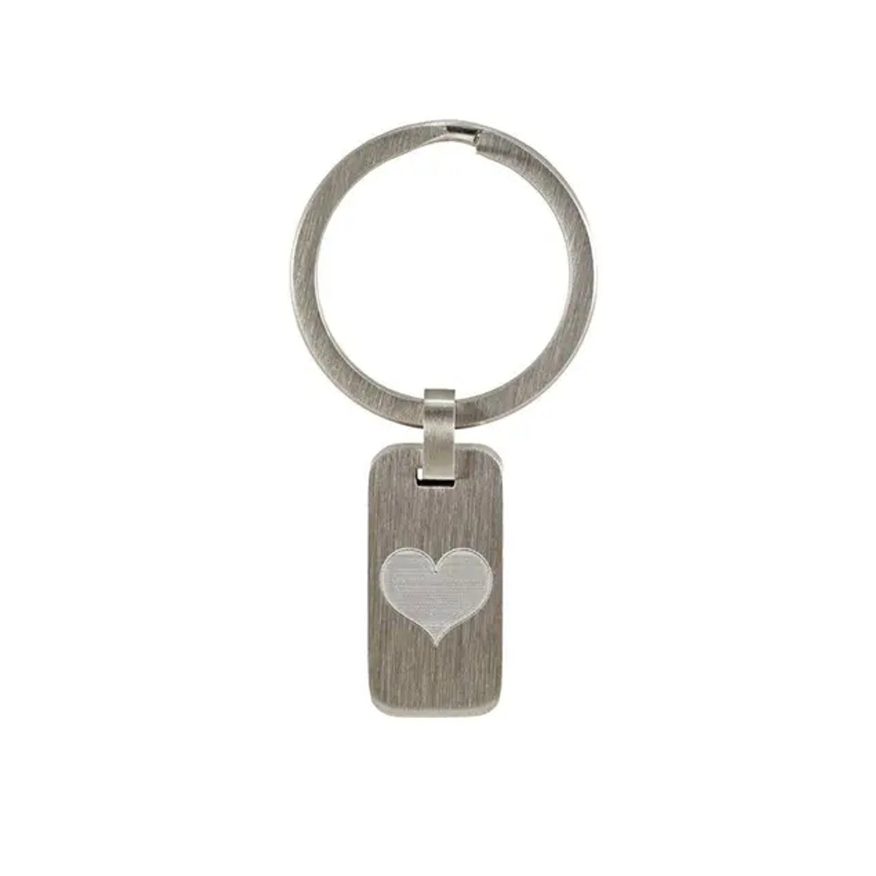 Big Heart Stainless Steel Key Chain