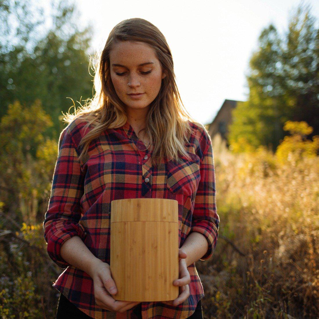 Biodegradable Burial Urn