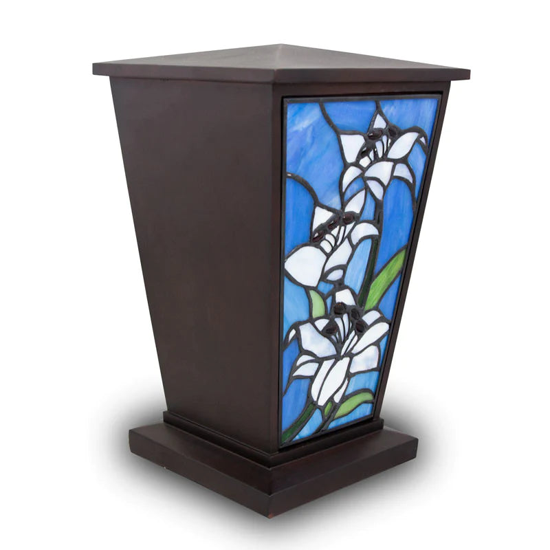 White Lily Urn