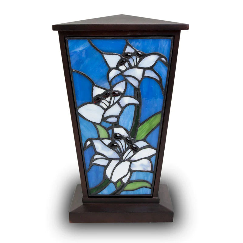 White Lily Urn