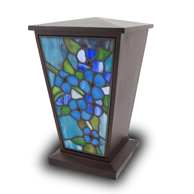 Blue Forget-Me-Not Urn