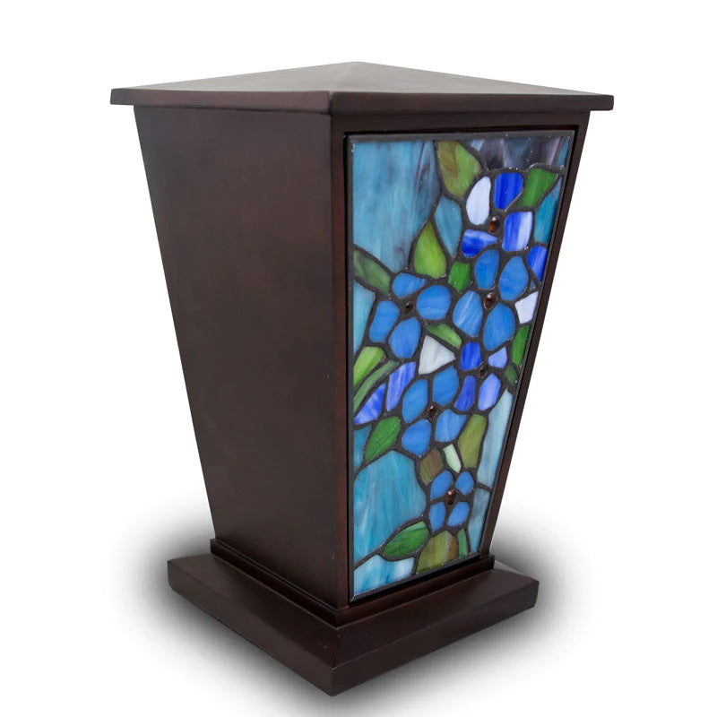 Blue Forget-Me-Not Urn