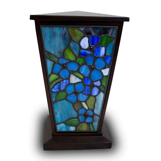 Blue Forget-Me-Not Urn