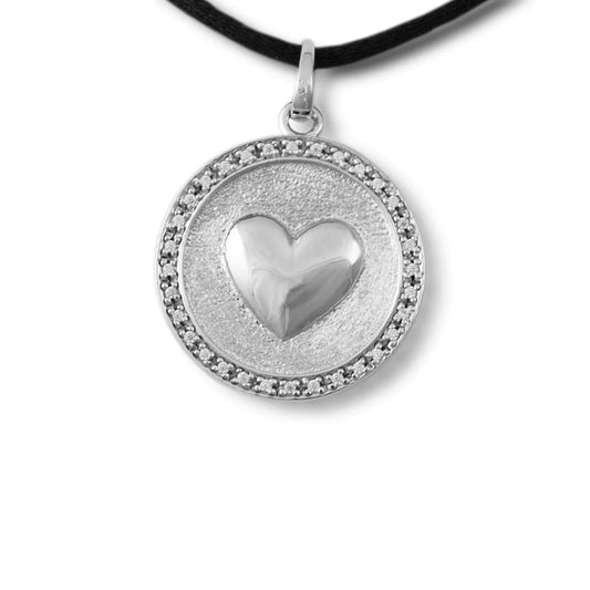 In My Heart Sterling Silver Necklace