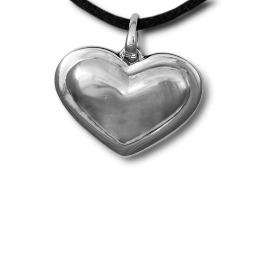 Heart Sterling Silver Necklace