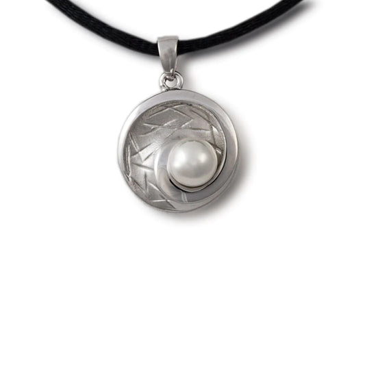 Nested Pearl Sterling Silver Necklace