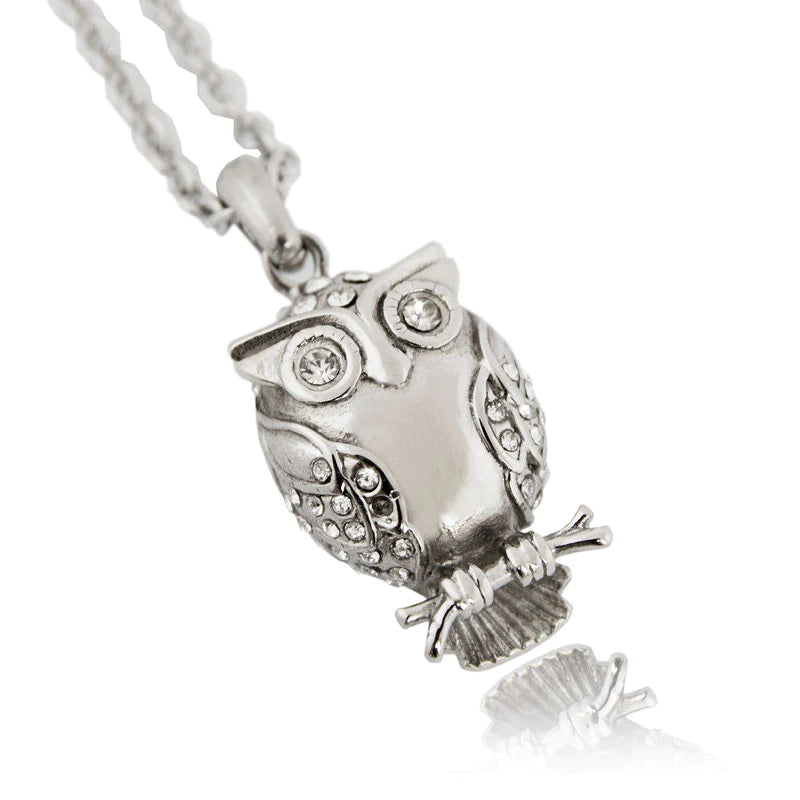 Owl Stainless Steel Necklace