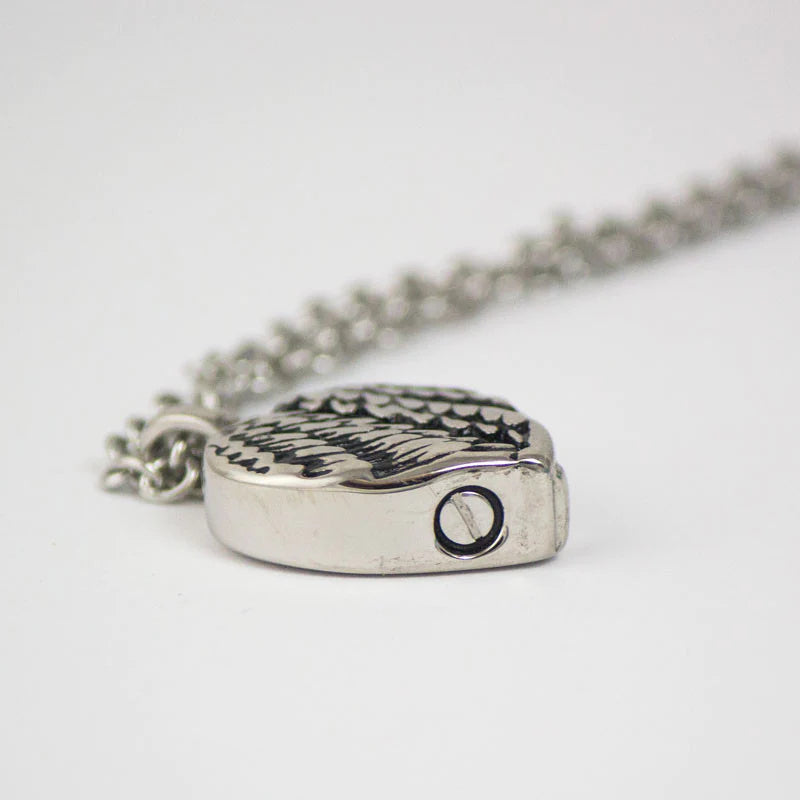 Wrapped in Love Stainless Steel Necklace