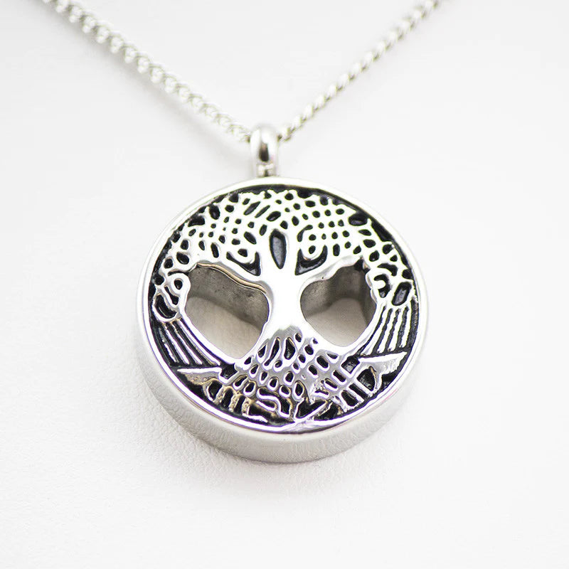 Sacred Tree Stainless Steel Necklace